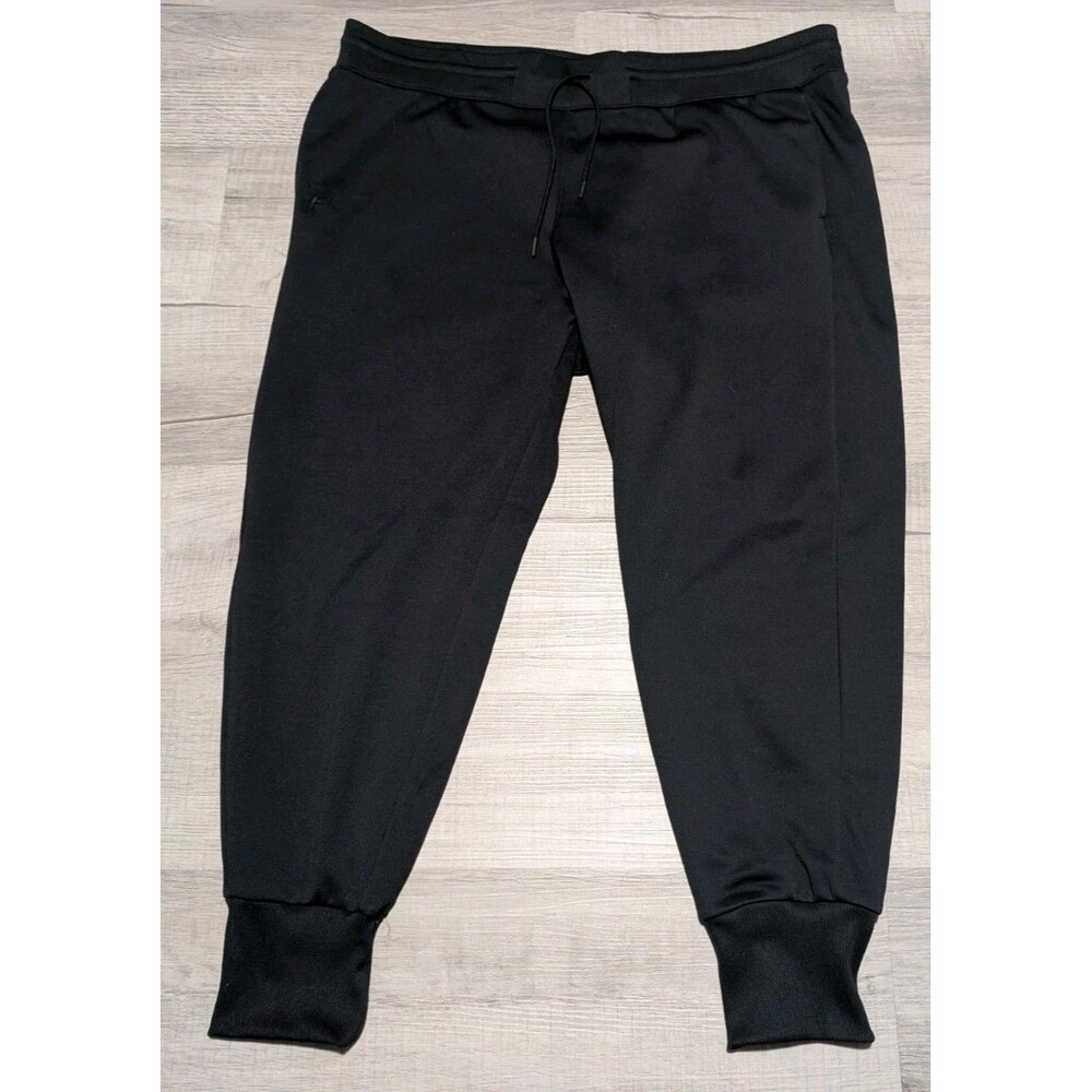 Women's Under Armour Rival Fleece Joggers Pants Size 1X Black